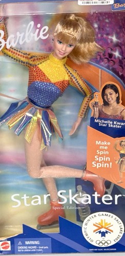Barbie Star Skater Olympic Winter Games 2002 Michelle Kwan - photo 5