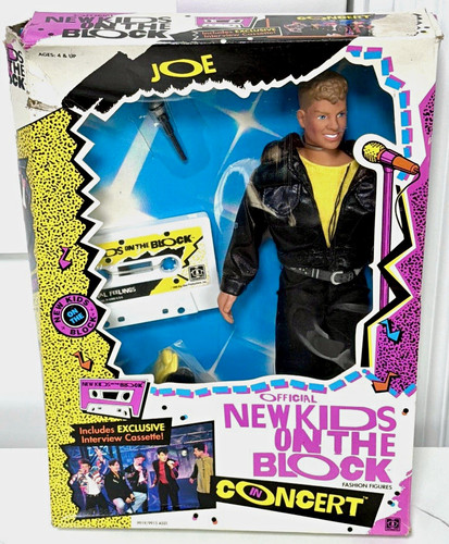 Vintage 1990 Hasbro New Kids on the Block Joe McIntyre Doll