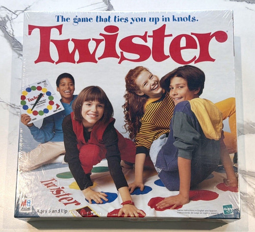 Twister-1998 edition of the Twister board game by Milton Bradley
