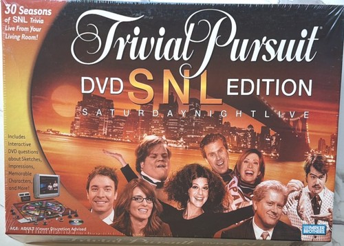 Trivial Pursuit DVD SNL Edition 2004 New Sealed