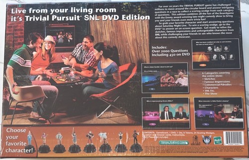 Trivial Pursuit DVD SNL Edition 2004 New Sealed - photo 3