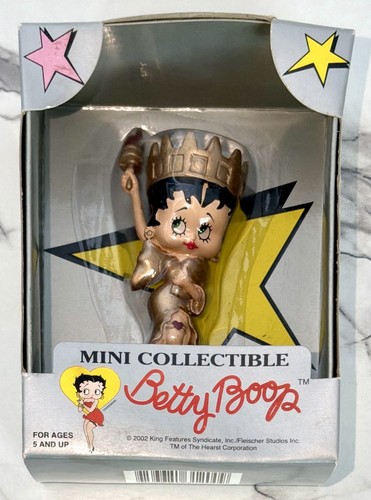 Betty Boop Statue of Liberty Mini Collectible Figurine 2002
