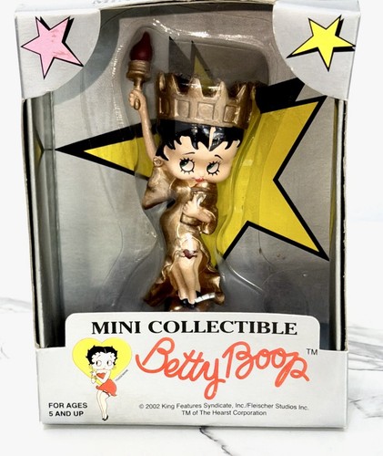 Betty Boop Statue of Liberty Mini Collectible Figurine 2002 - photo 4