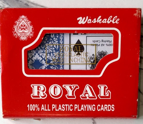 Royal 100% All Plastic Playing Cards –Double Deck-Washable - photo 2