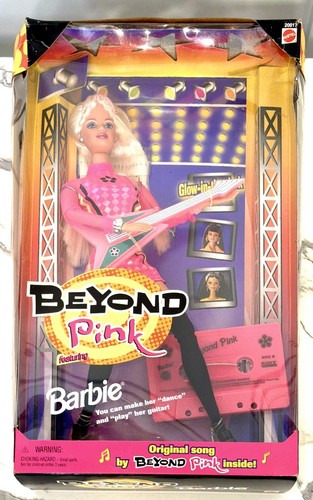 Mattel Beyond Pink Barbie Lead Guitarist Doll Vintage NRFB - photo 3