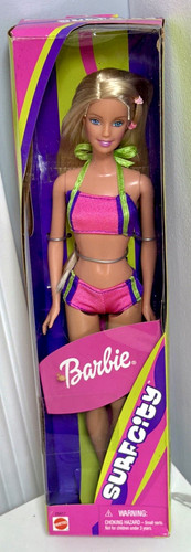 Vintage 2000 Surf City Barbie Doll by Mattel – New In Box