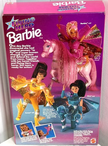 Vintage Mattel Flying Hero Barbie Doll Flashing Lights #14030 - photo 5