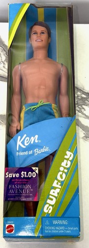 Mattel Surf City KEN Doll Friend of Barbie-NIB Vintage 2000 - photo 4