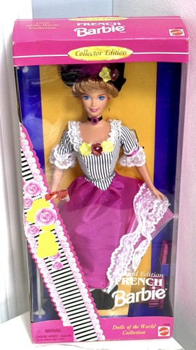Mattel Dolls of the World French Barbie Doll 1996 NIB