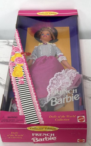 Mattel Dolls of the World French Barbie Doll 1996 NIB - photo 5