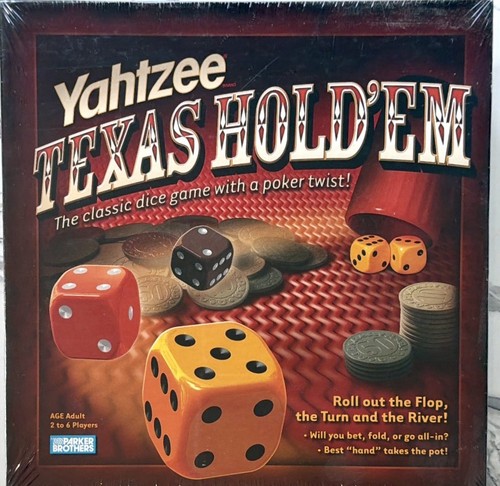 Yahtzee Texas Hold’em Complete Adult Classic Dice Game
