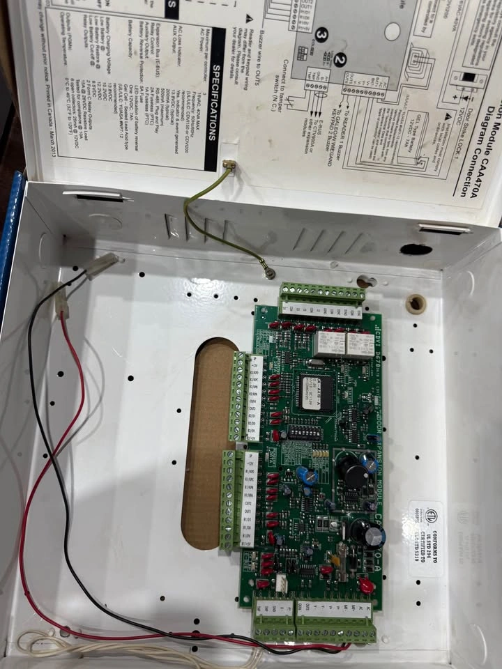 CDVI Centaur Card Access System CTV900A & CAA470A - photo 5