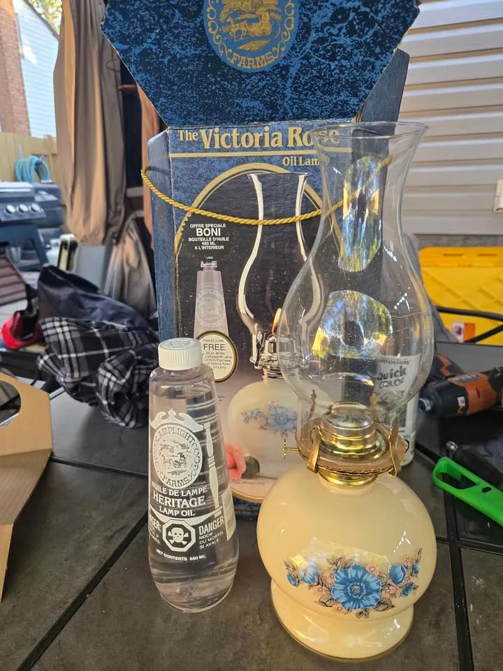 Victoria Rose Oil Lamp image indicator(3)