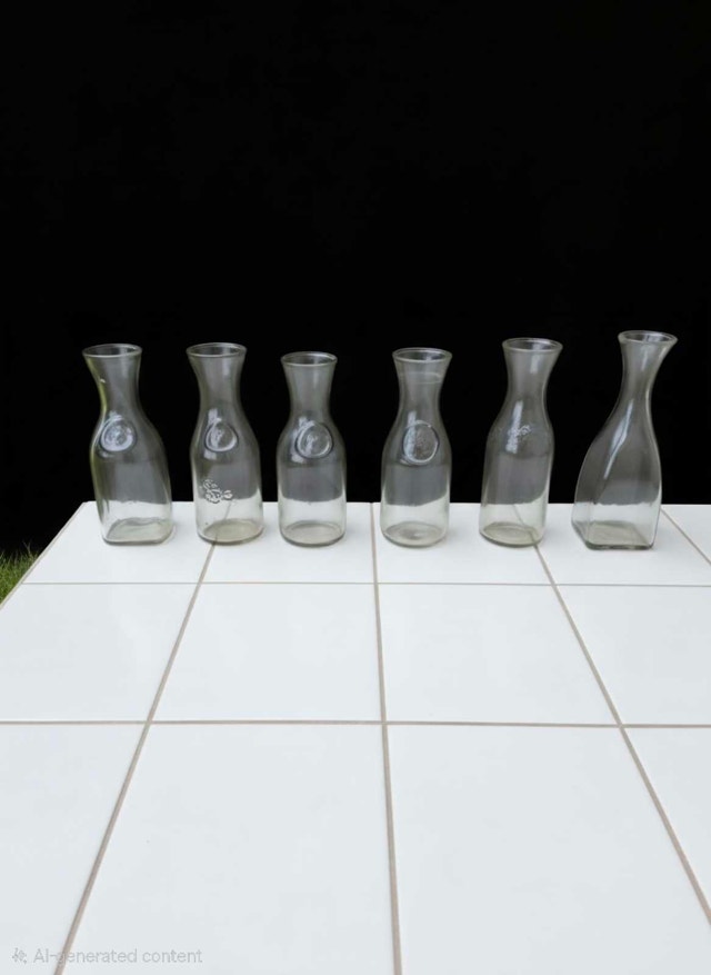 1 Litre Glass Carafe