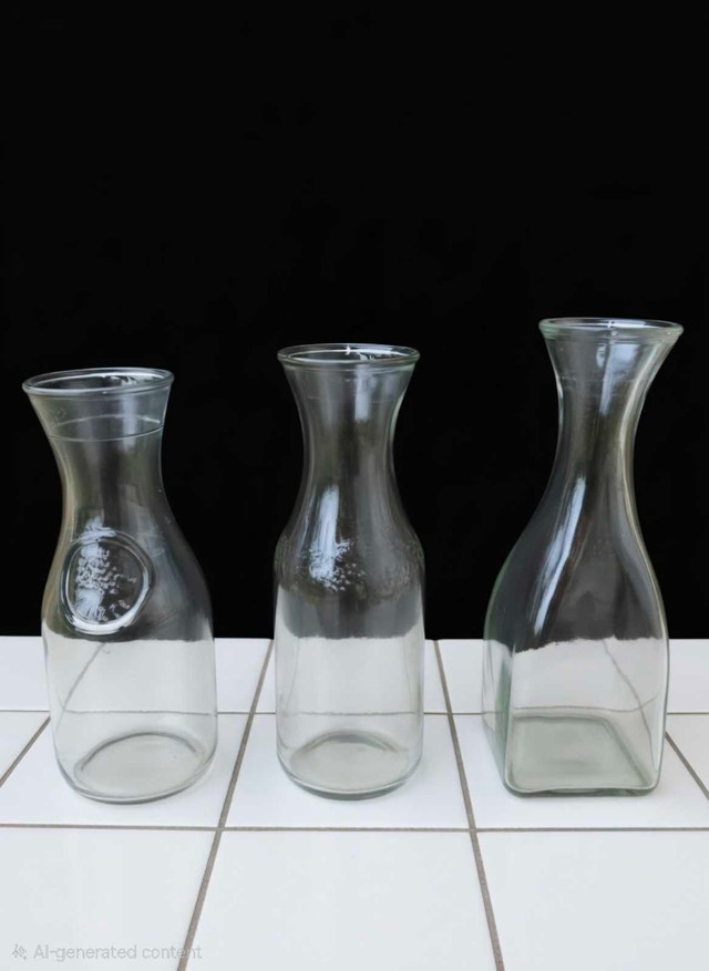 1 Litre Glass Carafe - photo 3