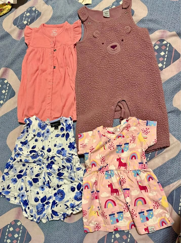 19-Piece Baby Clothes Bundle – $5 Only! | Sizes 3–12 Months