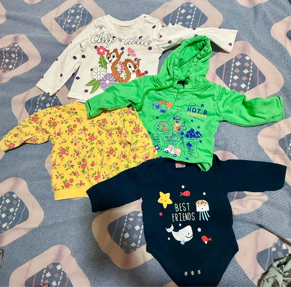 19-Piece Baby Clothes Bundle – $5 Only! | Sizes 3–12 Months - photo 2