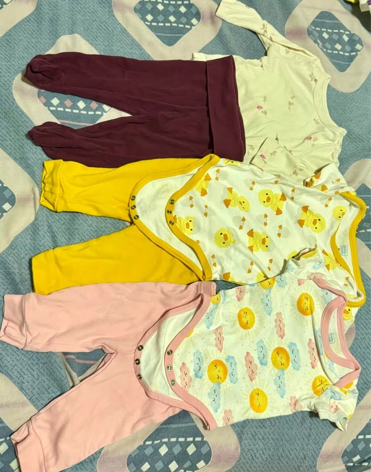 19-Piece Baby Clothes Bundle – $5 Only! | Sizes 3–12 Months - photo 4