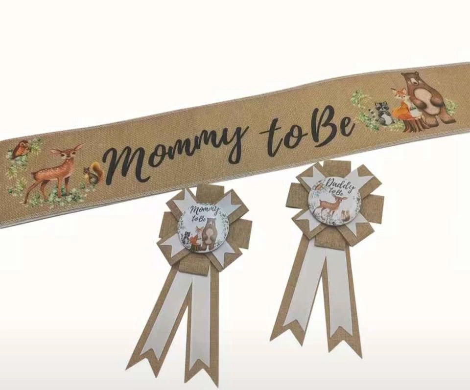 Woodland Theme Baby Shower Items - photo 4