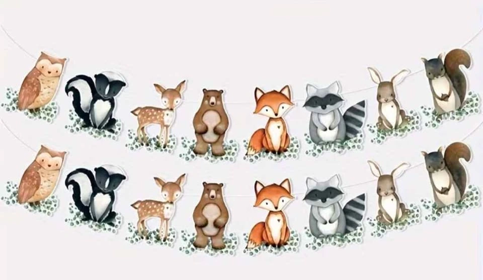 Woodland Theme Baby Shower Items - photo 5