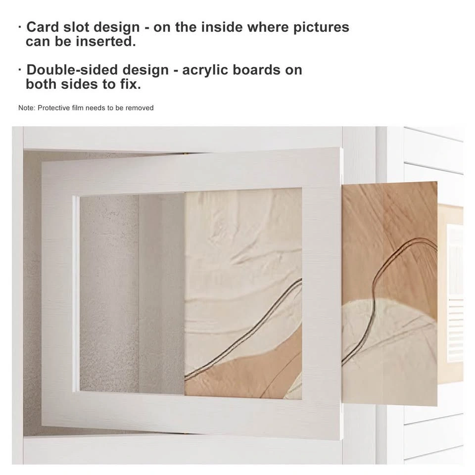 New 4-panel frame-style partition (original price: $213) - photo 5