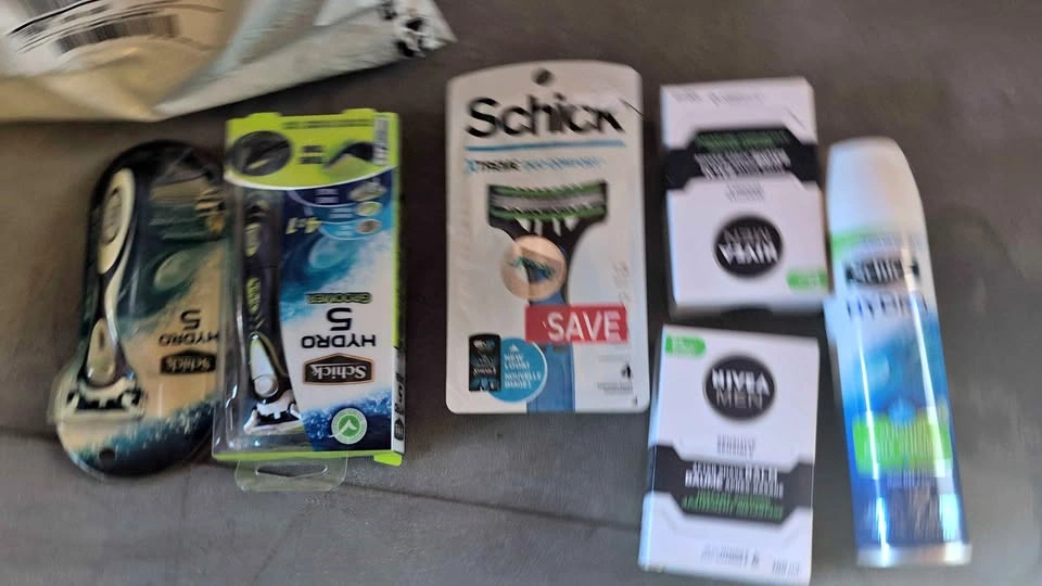 Schick Razors and Nivea Men Shaving Set
