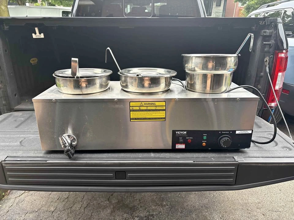 VEVOR 3-Pot Commercial Food Warmer