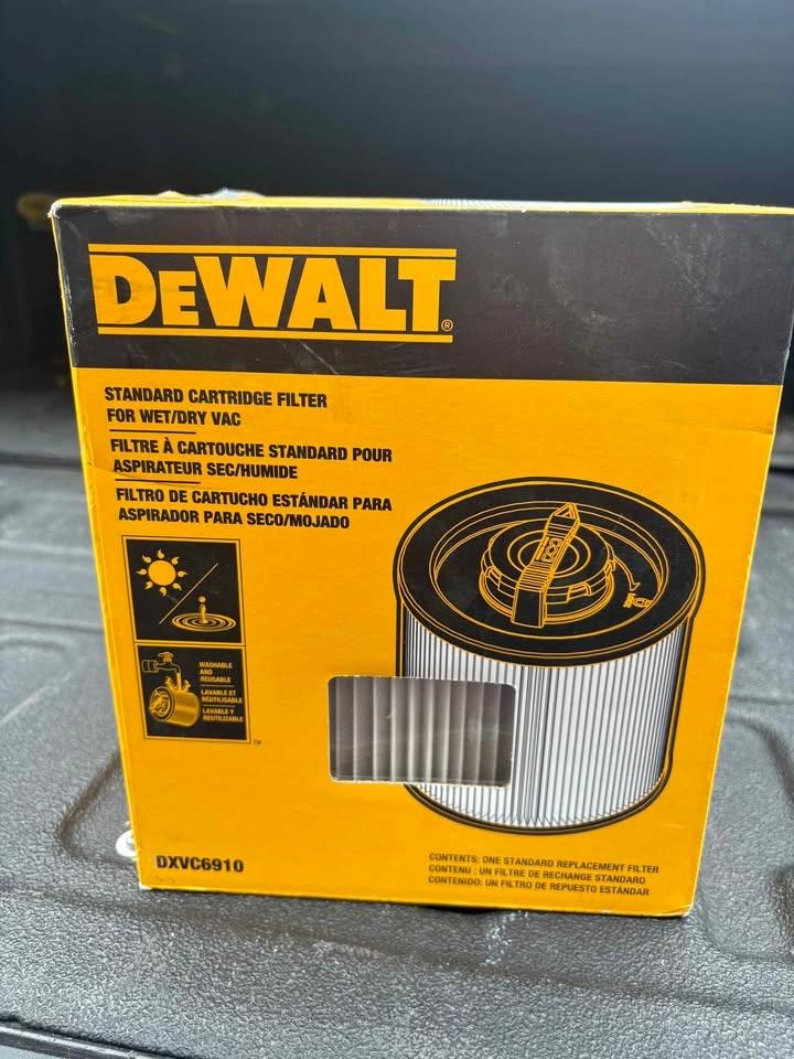 DEWALT DXVC6910 Standard Cartridge Filter for Wet/Dry Vac - photo 2