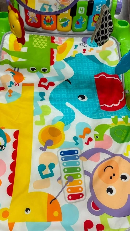 Fisher-Price Kick & Play Piano Gym with Free Rattles - photo 3