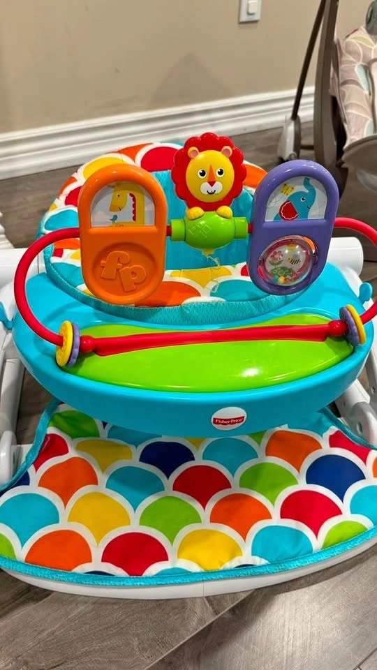Fisher-Price Portable Baby Chair Sit-Me-Up Floor Seat