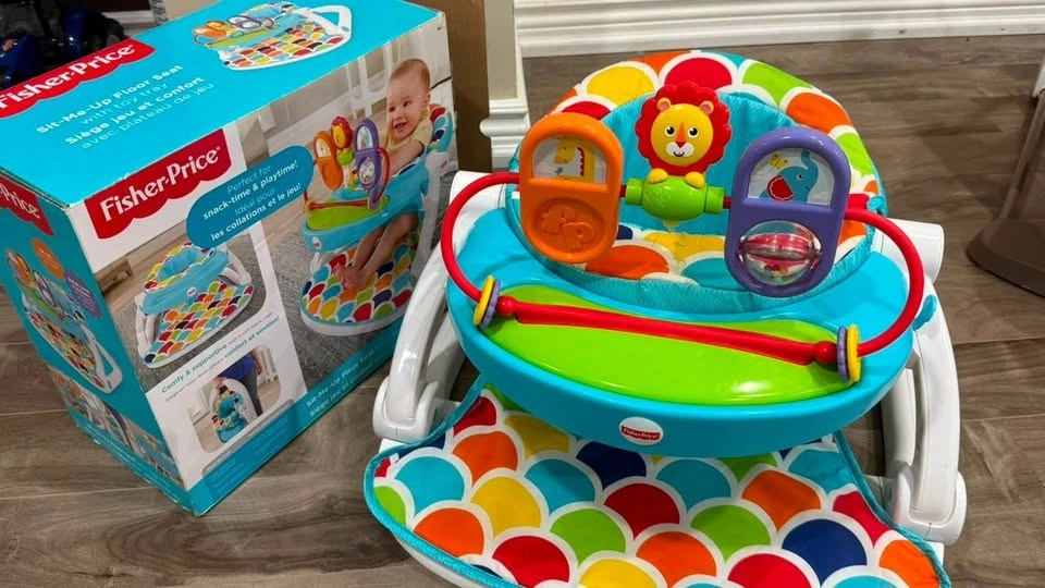 Fisher-Price Portable Baby Chair Sit-Me-Up Floor Seat - photo 4