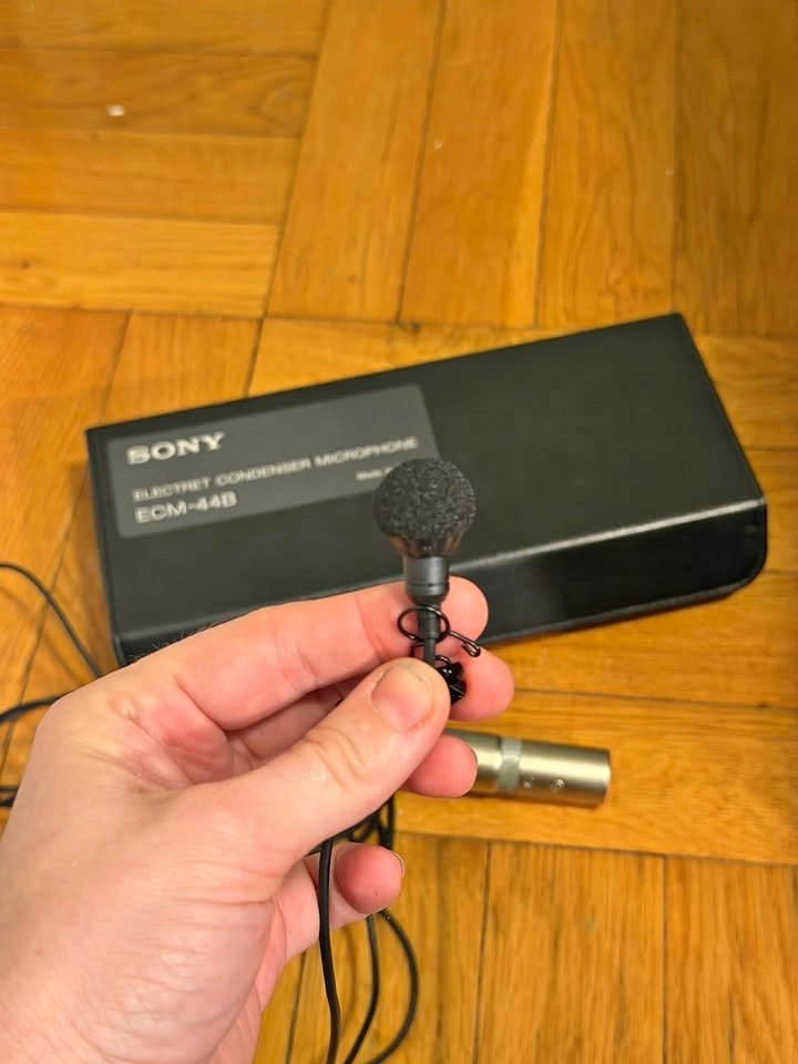 Sony ECM-44B Omni-Directional Lavalier Microphone - photo 2