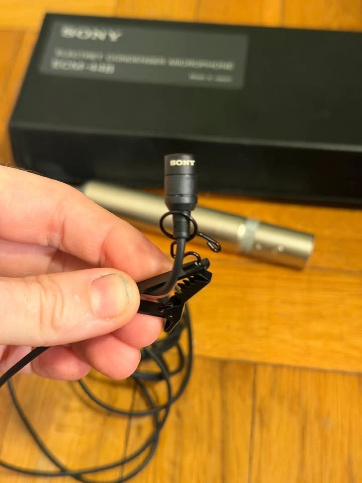 Sony ECM-44B Omni-Directional Lavalier Microphone - photo 3