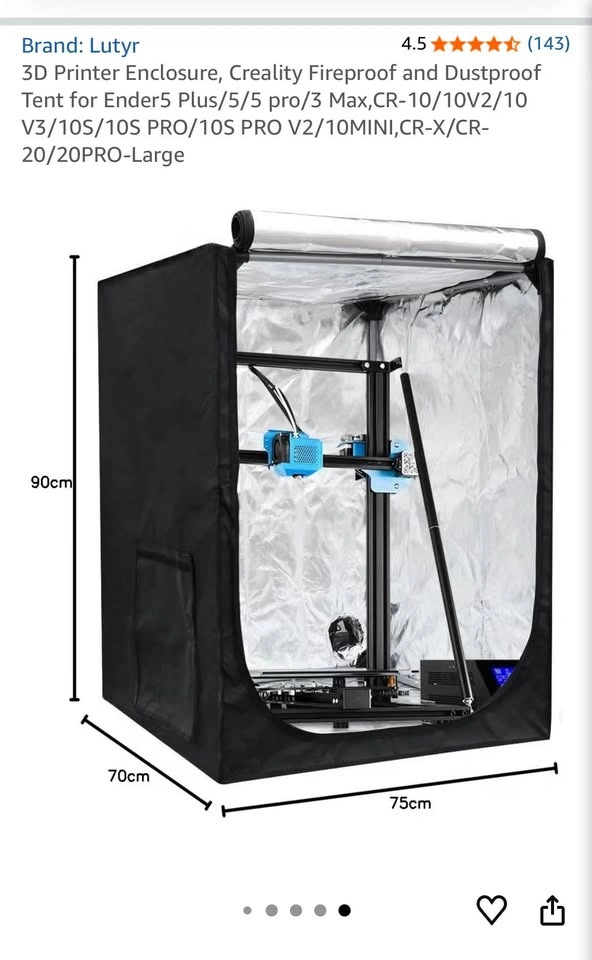 3D printer enclosure for Creality CR10 - photo 2