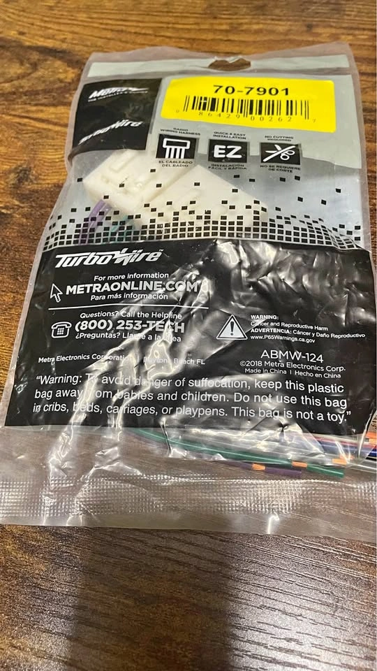 Metra Mazda Radio Harness 1990-2001