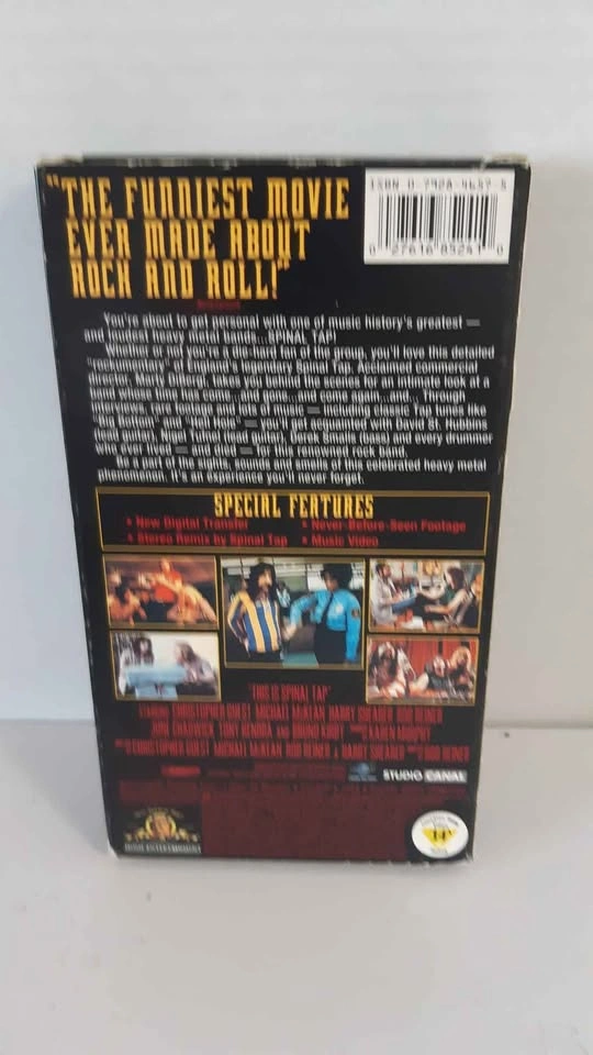 This Is Spinal Tap Special Edition VHS - photo 2