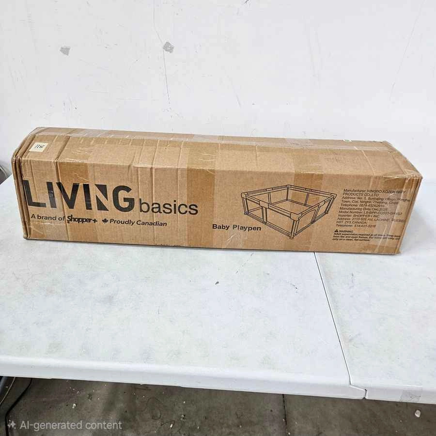 LIVING basics Baby Playpen 73" x 61" - photo 3