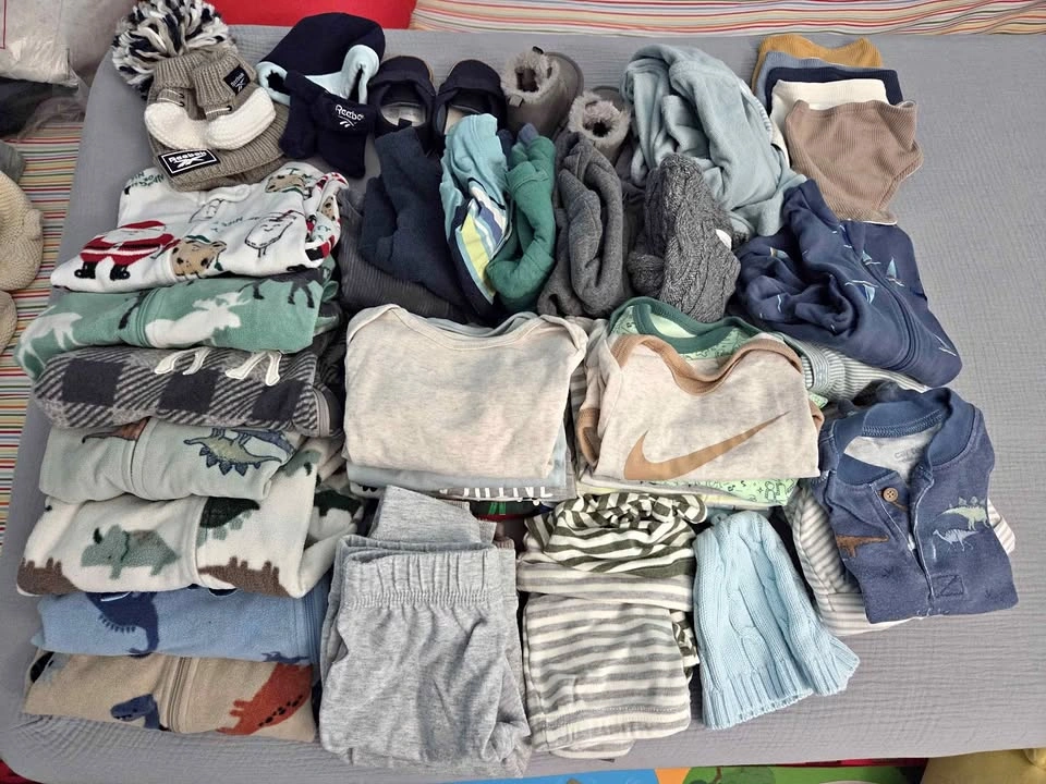 3-6 months baby boy clothing (bundle)