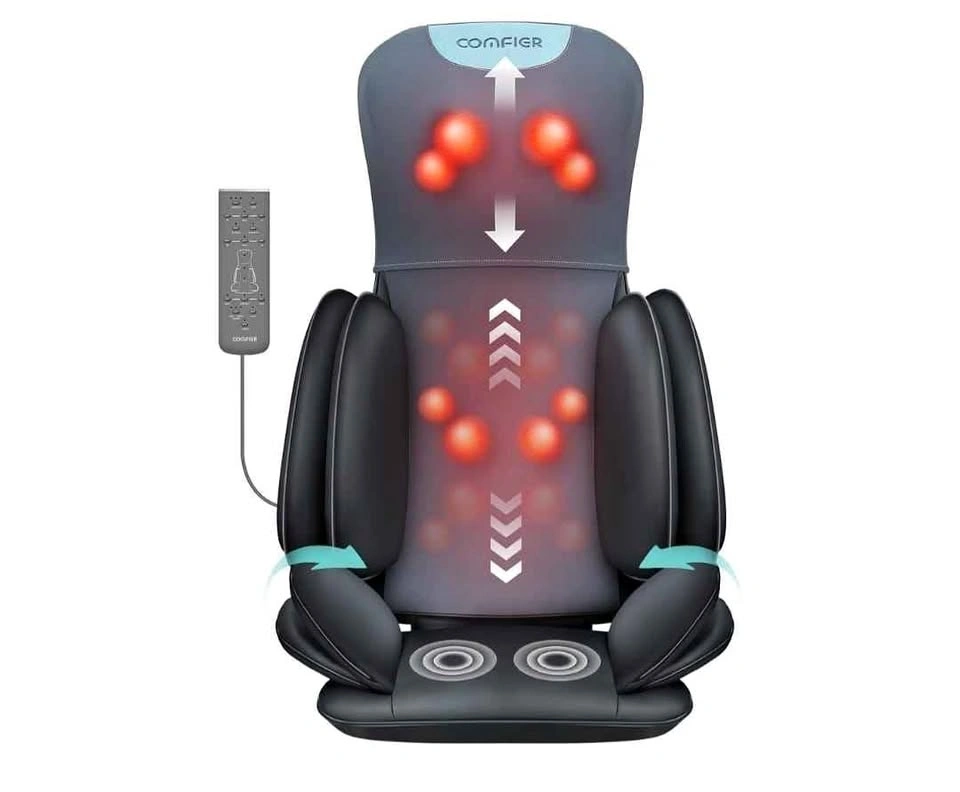 COMFIER Shiatsu Massage Chair Pad with Heat