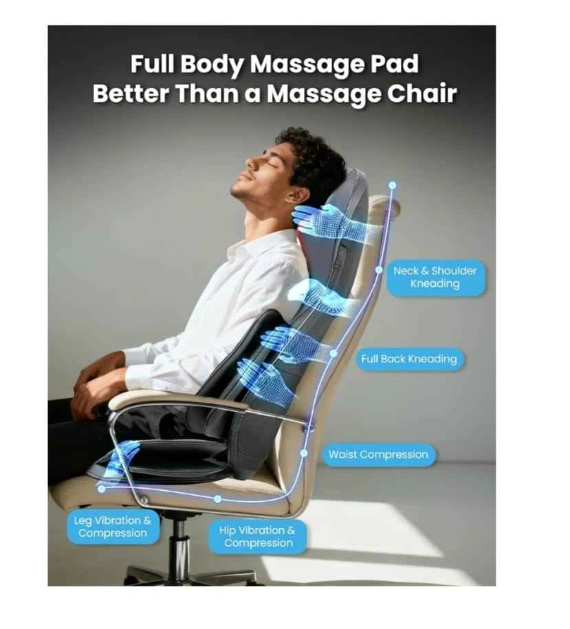 COMFIER Shiatsu Massage Chair Pad with Heat - photo 3