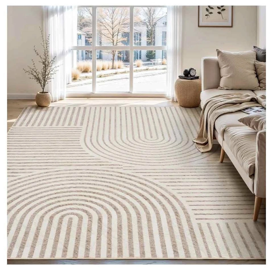Brand new 8x10 Area Rug - Non Slip Soft Geometric Carpet