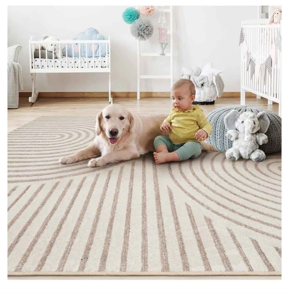 Brand new 8x10 Area Rug - Non Slip Soft Geometric Carpet - photo 3