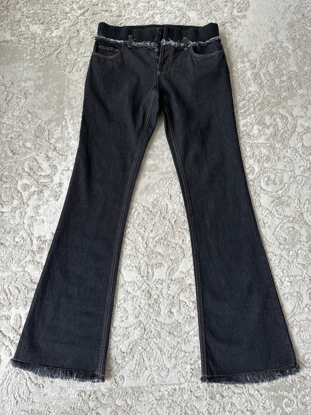 Roberto Cavalli men’s flare jeans. Size 34x36.