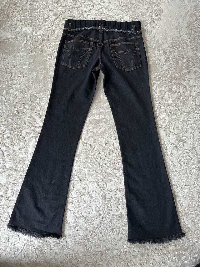 Roberto Cavalli men’s flare jeans. Size 34x36. - photo 4