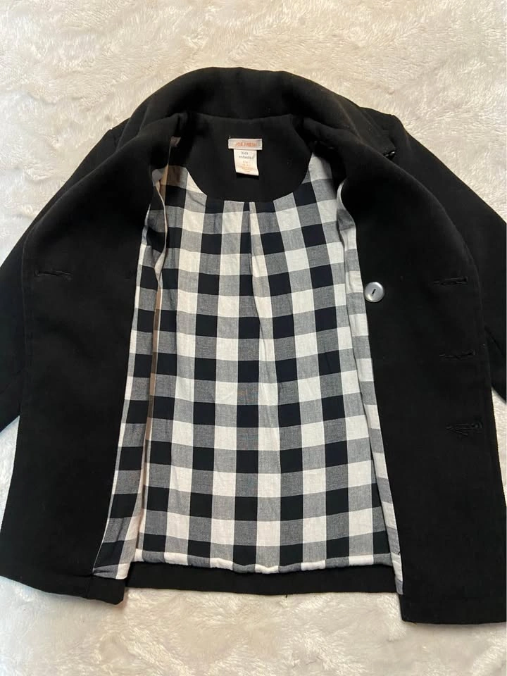Boys Joe Fresh Lined Wool Pea Coat (size 6/7) - photo 2