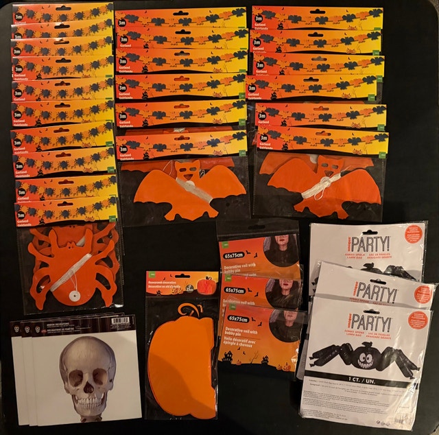 Halloween Decor Lot 32 Packs NEW Sealed