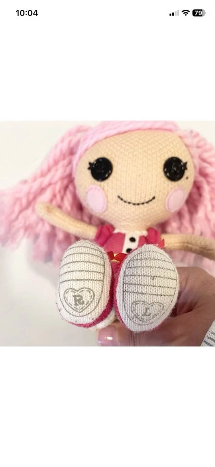 Lalaloopsy Jewel Sparkles Super Silly Party Crochet Plush Doll 1 - photo 3
