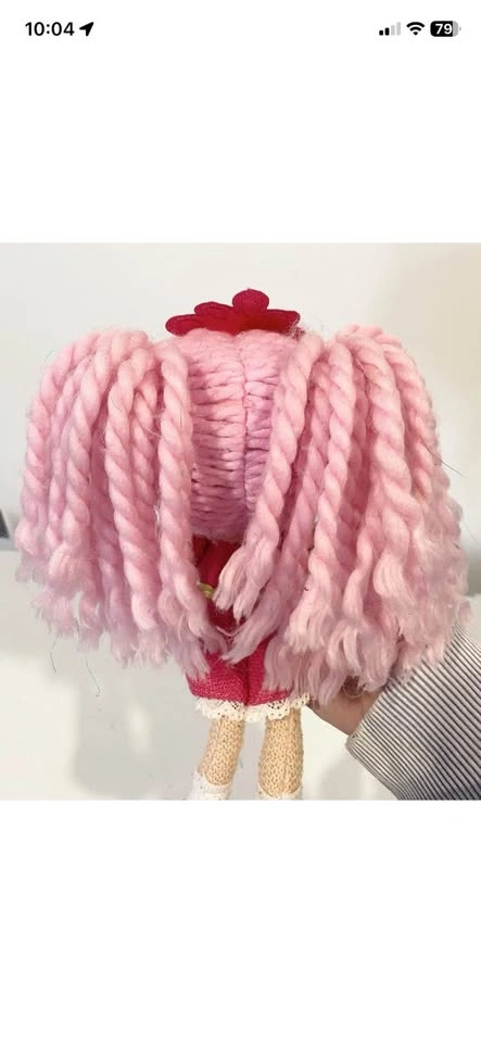 Lalaloopsy Jewel Sparkles Super Silly Party Crochet Plush Doll 1 - photo 4