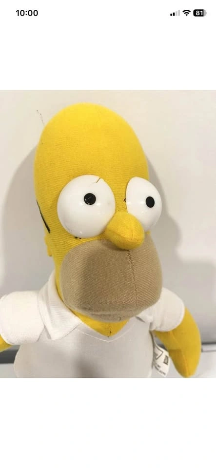 The Simpsons Homer Simpson Plush 14” 2005 20th Century Fox - photo 2