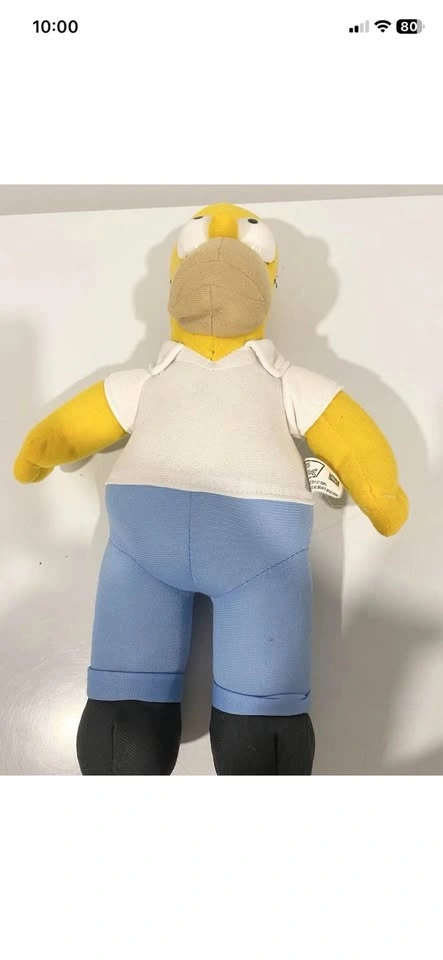 The Simpsons Homer Simpson Plush 14” 2005 20th Century Fox - photo 3